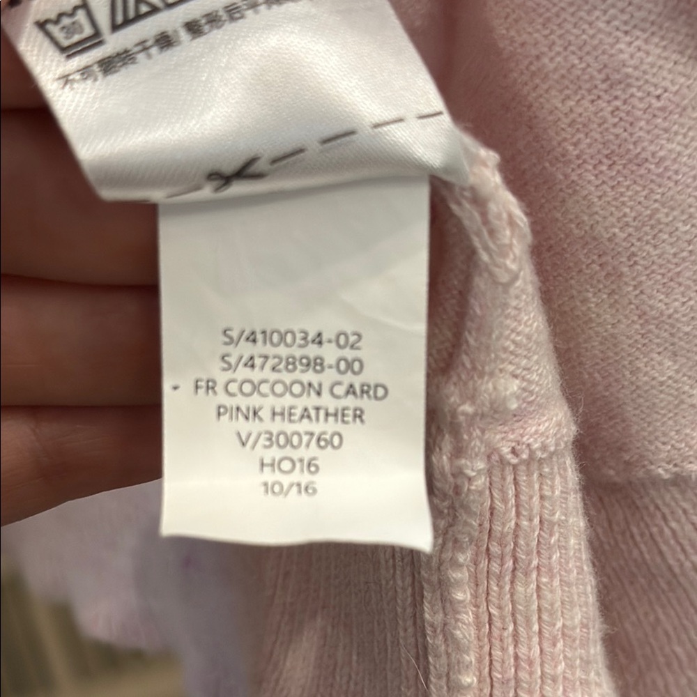 GAP Factory Light Pink Open-Front Cardigan - Picture 6 of 11